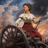 Portrait of Molly Pitcher (Mary Ludwig Hays)