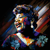 Portrait of Ella Fitzgerald