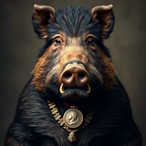 Portrait of Napoleon ("Animal Farm")