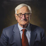 Portrait of Jürgen Habermas