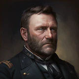 Portrait of Ulysses S Grant